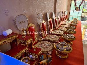 เช่าอาสนะ 9ที่นั่ง สีแดง-ทอง - Image 4