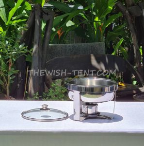 เช่าอ่างอุ่นอาหารแบบกลม