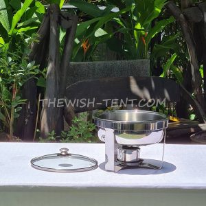 เช่าอ่างอุ่นอาหารแบบกลม