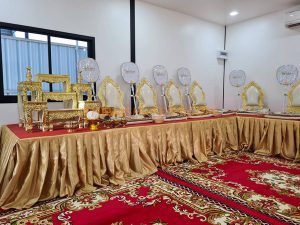 เช่าชุดเวทีสงฆ์-โต๊ะหมู