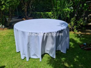 เช่าโต๊ะ-โต๊ะจีน1.50ม.คลุมผ้าขาว - Image 4