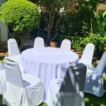 เช่าโต๊ะ-โต๊ะจีน1.2ม.เก้าอี้บุนวมคลุมผ้า - Image 3