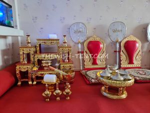 เช่าโต๊ะหมู่บูชา-สีแดงทอง - Image 2