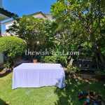 เช่าโต๊ะ เช่าเก้าอี้ เช่าโต๊ะเหลี่ยมคลมผ้าสีขาว