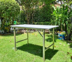 เช่าโต๊ะ-โต๊ะเหลี่ยมไม่คลุมผ้า - Image 5