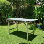 เช่าโต๊ะ-โต๊ะเหลี่ยมไม่คลุมผ้า