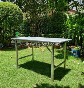 เช่าโต๊ะ-โต๊ะเหลี่ยมไม่คลุมผ้า