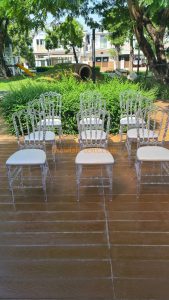 เช่าเก้าอี้ชิวารีคริสตัล เช่าเก้าอี้งานแต่ง