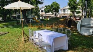 เช่าโต๊ะเหลี่ยม-เก้าอี้คริสตัลเจ้าหญิง - Image 2