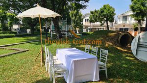 ให้เช่าเก้าอี้ชิวารีสีขาว