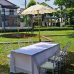 เช่าโต๊ะเหลี่ยม พร้อมเก้าอี้คริสตัล