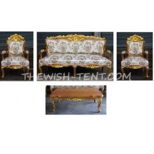 ให้เช่าชุดโซฟาหลุยส์