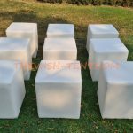 เช่าเก้าอี้_เก้าอี้ลูกเต๋าสีขาว