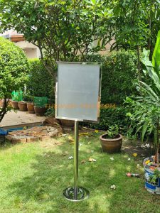 เช่าโปสเตอร์สแตน-สีเงิน - Image 4