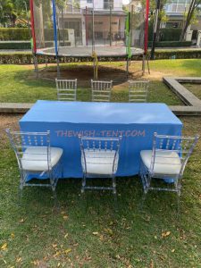 เช่าโต๊ะ เช่าโต๊ะเหลี่ยม เช่าเก้าอี้ชิวารีคริสตัล - Image 3