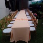 เช่าเก้าอี้งานแต่ง เช่าเก้าอี้ชิวารีRoseglod เช่าโต๊ะ เช่าพัดลม