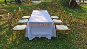 เช่าก้าอี้ชิวารี โรสโกลด์ พนักลม