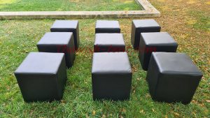 เช่าเก้าอี้_เก้าอี้ลูกเต๋าสีดำ